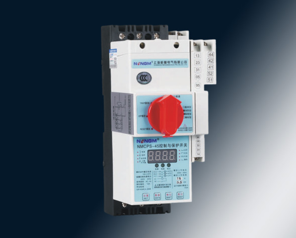 NMCPS控制與保護(hù)開(kāi)關(guān)系列產(chǎn)品，主要適用于交流50Hz，額定電壓400V，額定電流自0.16A至125A電路中。用于接通、承載和分?jǐn)嗾l件下包括規(guī)定的過(guò)載條…